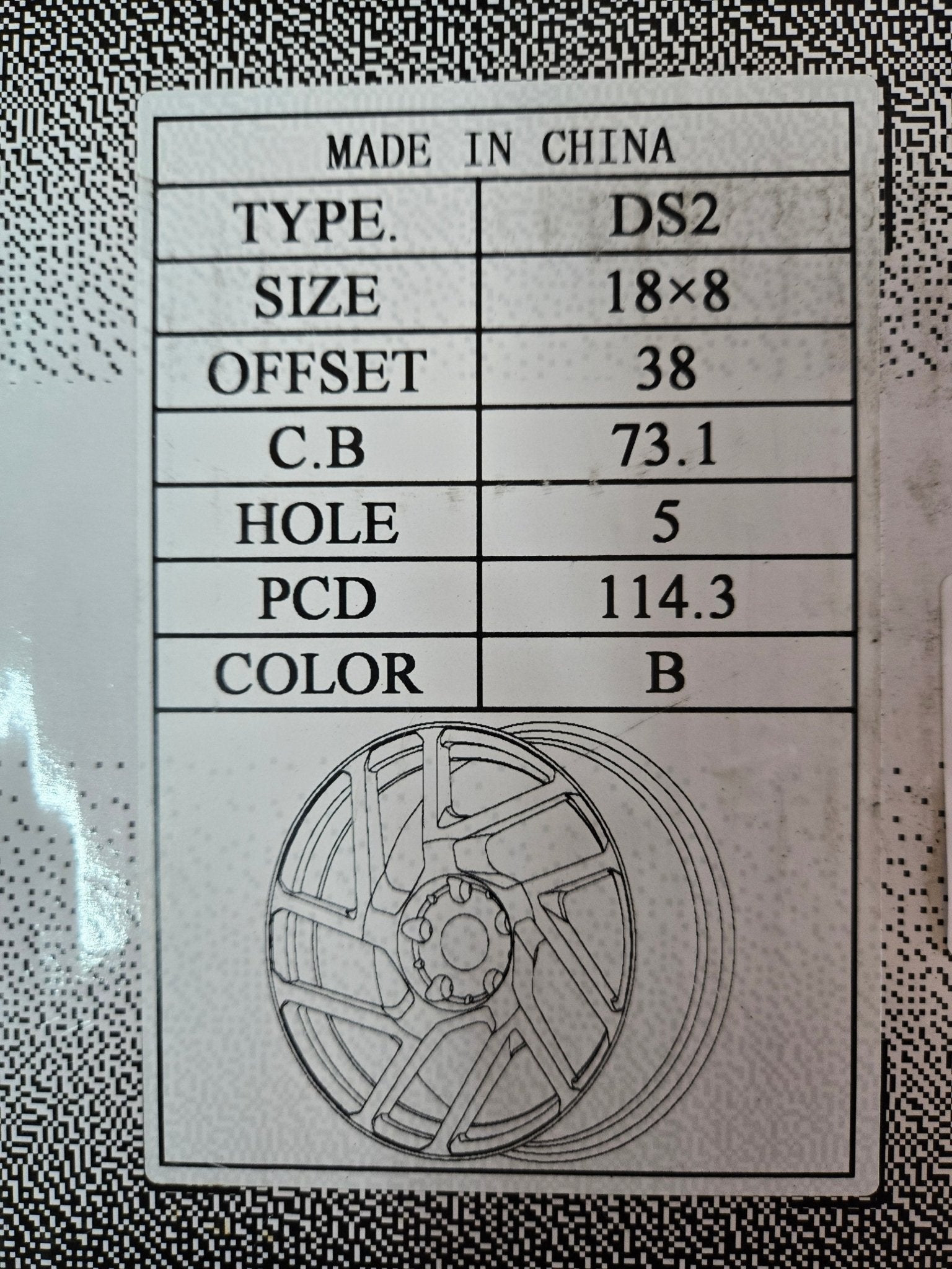 DRASTIC DS2 - M 18x8 5x114.3 BLACK - Gun Hill Tire House (WTW - WHOLESALE TIRES & WHEELS)