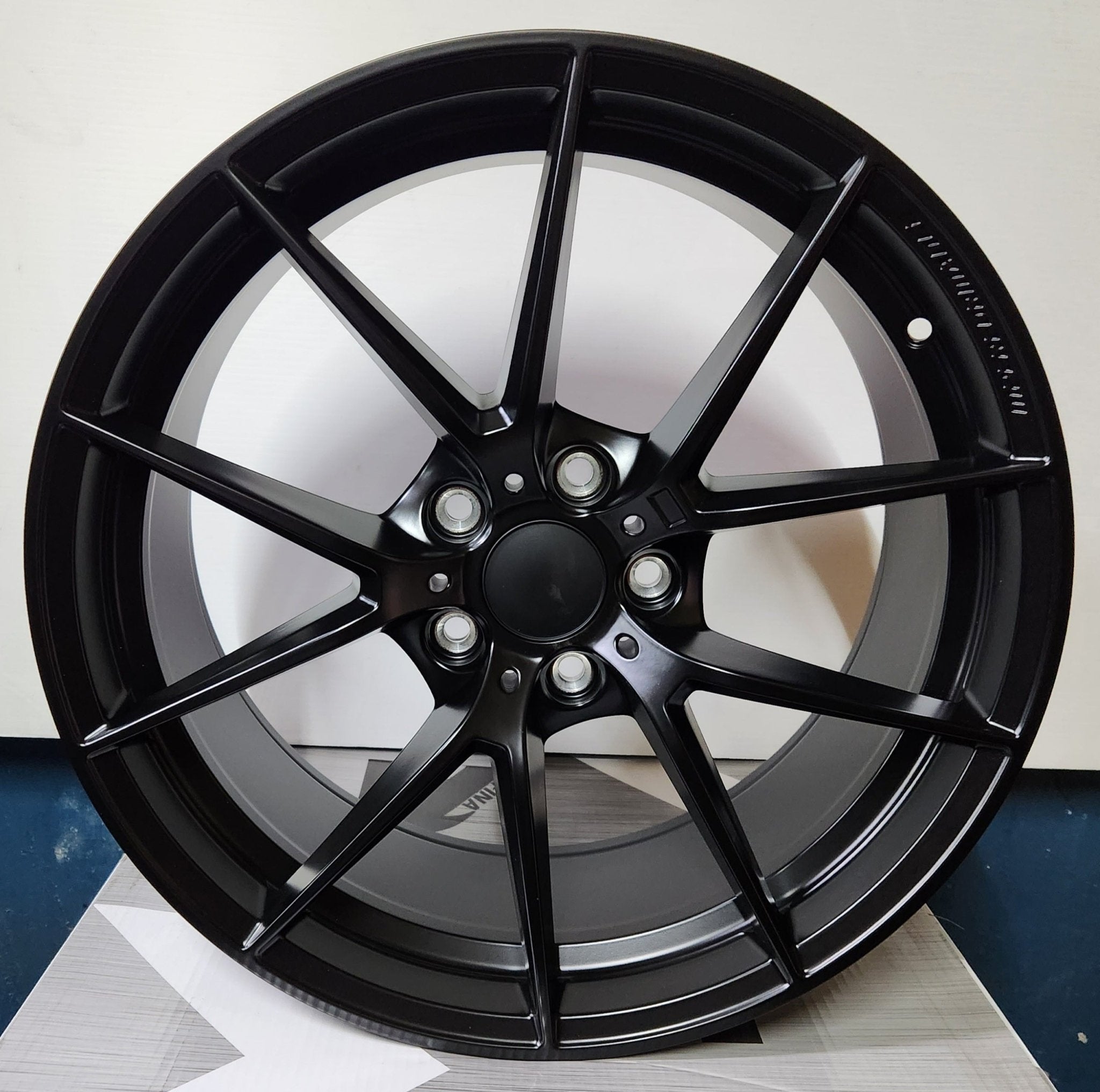 5342 19X9.5 5X120 SATING BLACK - Gun Hill Tire House (WTW - WHOLESALE TIRES & WHEELS)