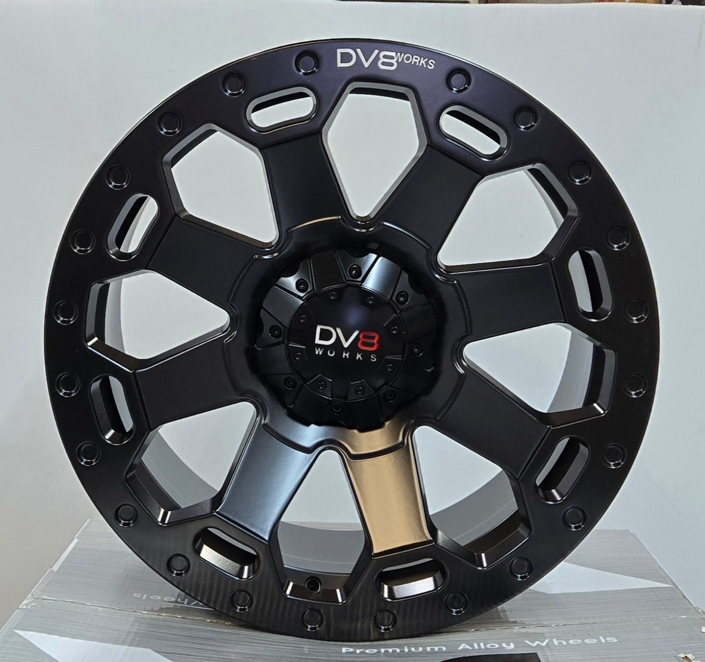 DV8 DHC - 1837 20x9 6x114.3 MATTE BLACK - Gun Hill Tire House (WTW - WHOLESALE TIRES & WHEELS)