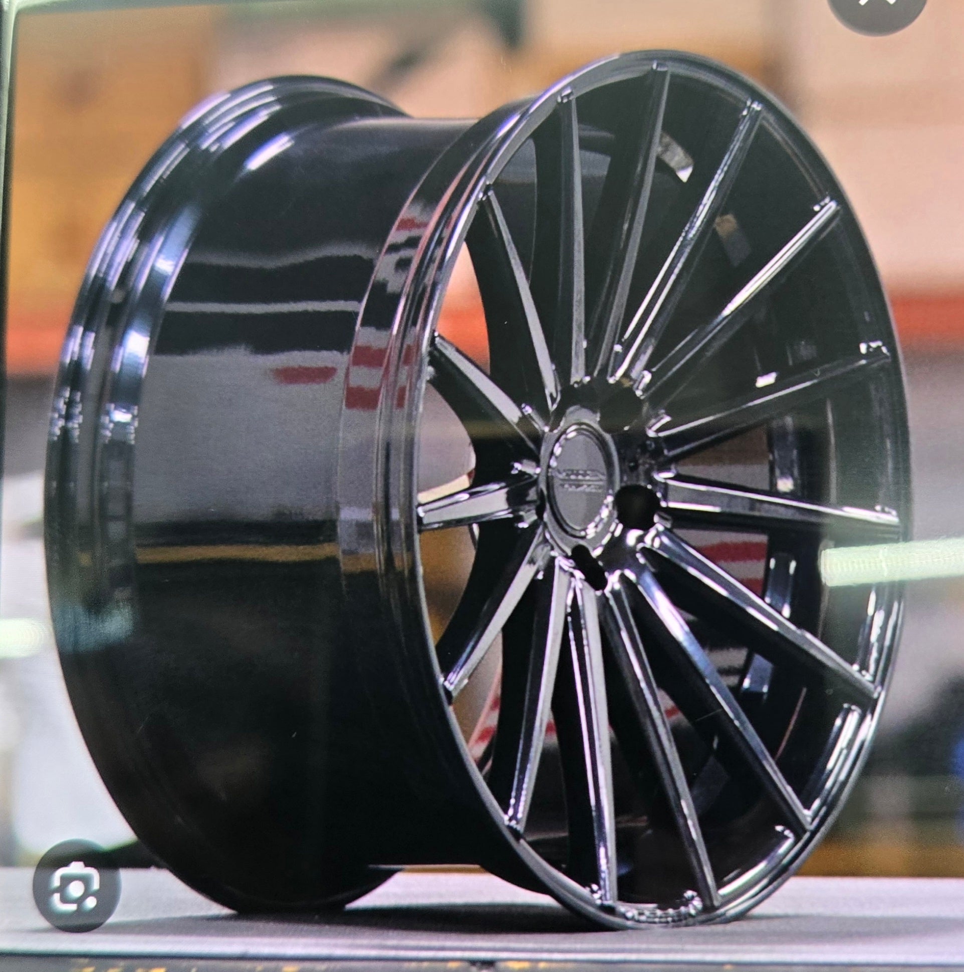 VOSSEN VFS32 22X9.0 5X114.3 GLOSS BLACK - Gun Hill Tire House (WTW - WHOLESALE TIRES & WHEELS)
