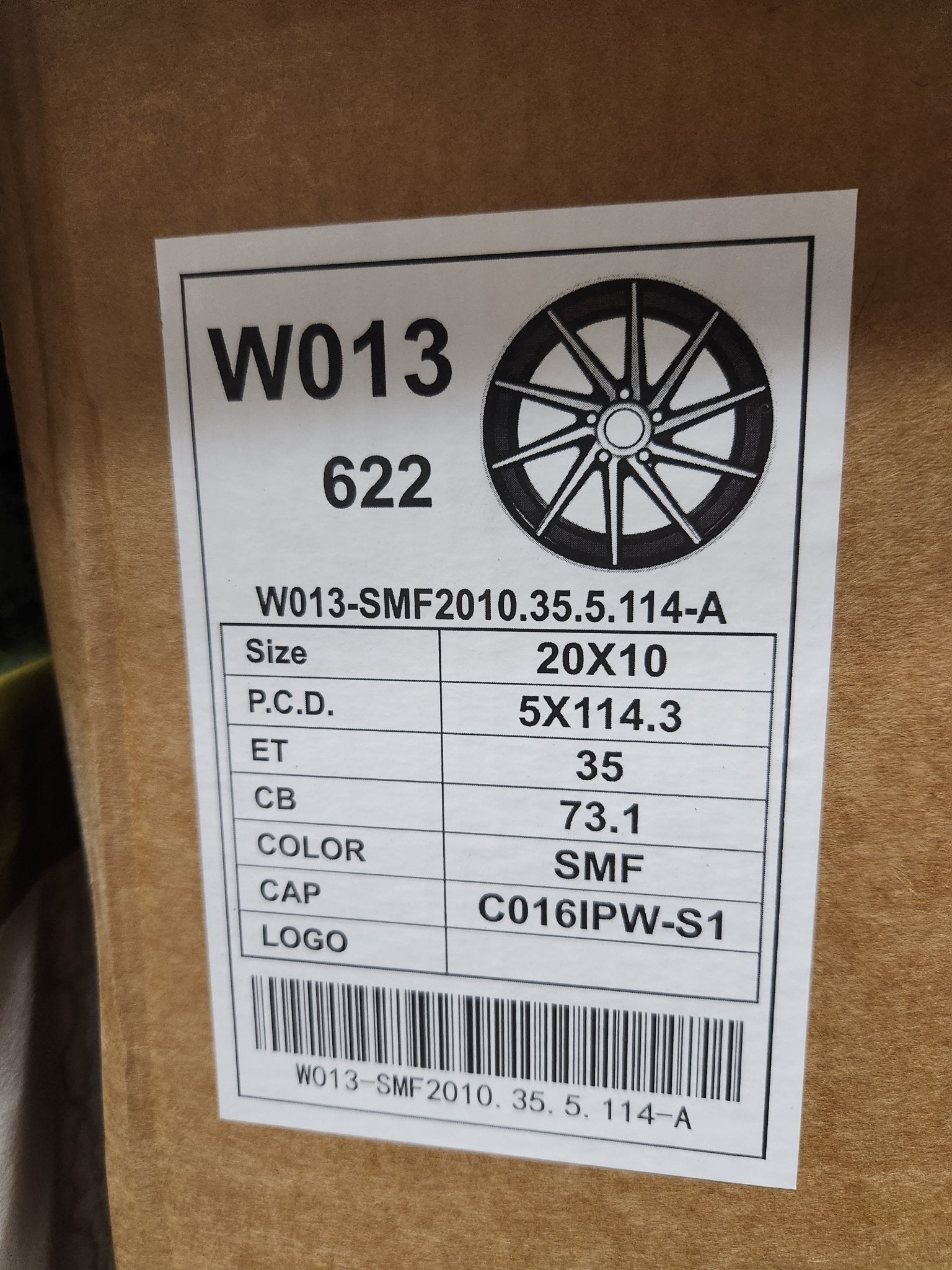 W013 20x10 5X112 5x114.3 SILVER MACHINED FACE9 - Gun Hill Tire House (WTW - WHOLESALE TIRES & WHEELS)