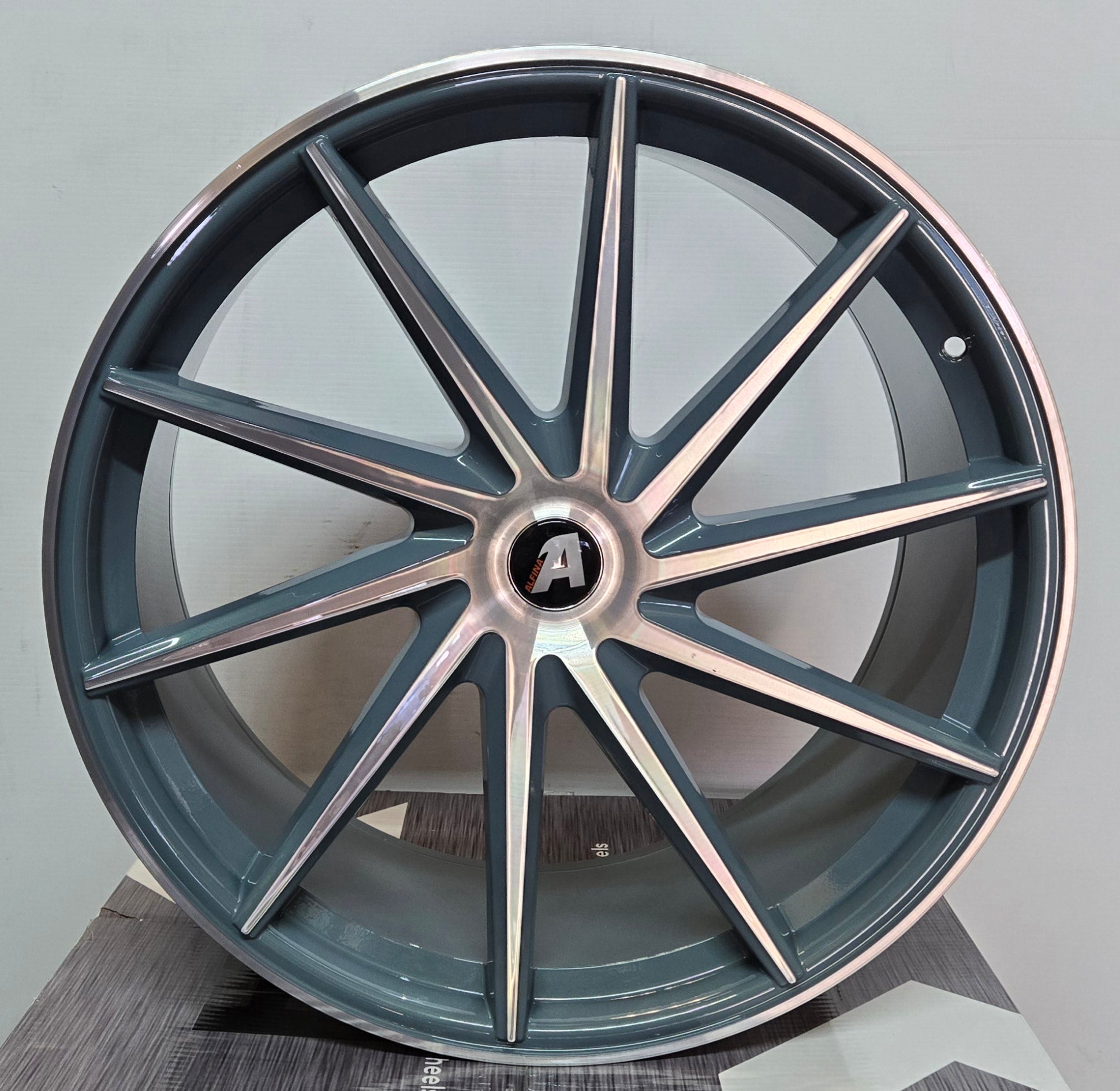 AF301 22X9.0 BLANK SILVER - Gun Hill Tire House (WTW - WHOLESALE TIRES & WHEELS)