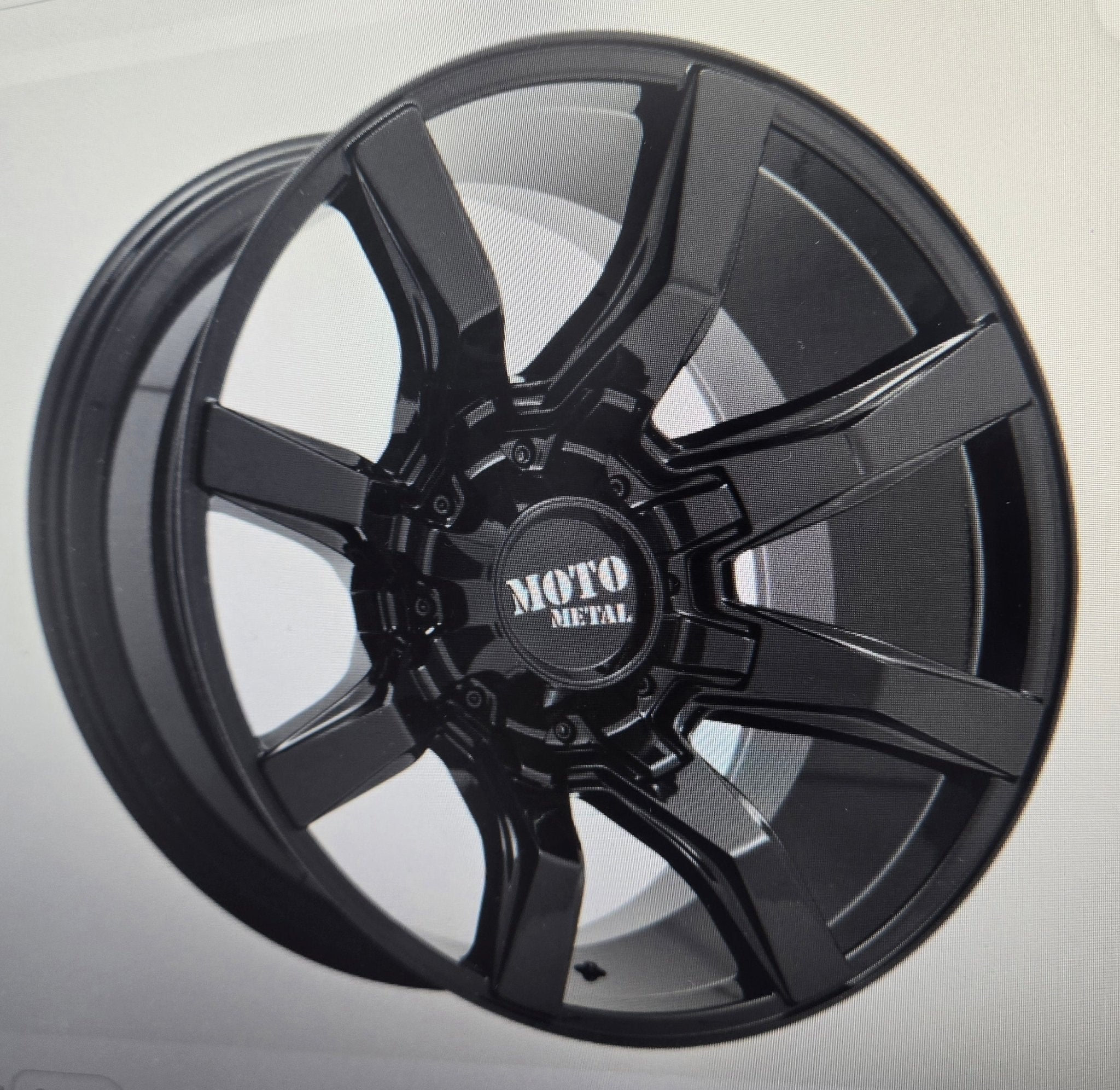 MOTO METAL MO804 22X10 8X180 GLOSS BLACK - Gun Hill Tire House (WTW - WHOLESALE TIRES & WHEELS)