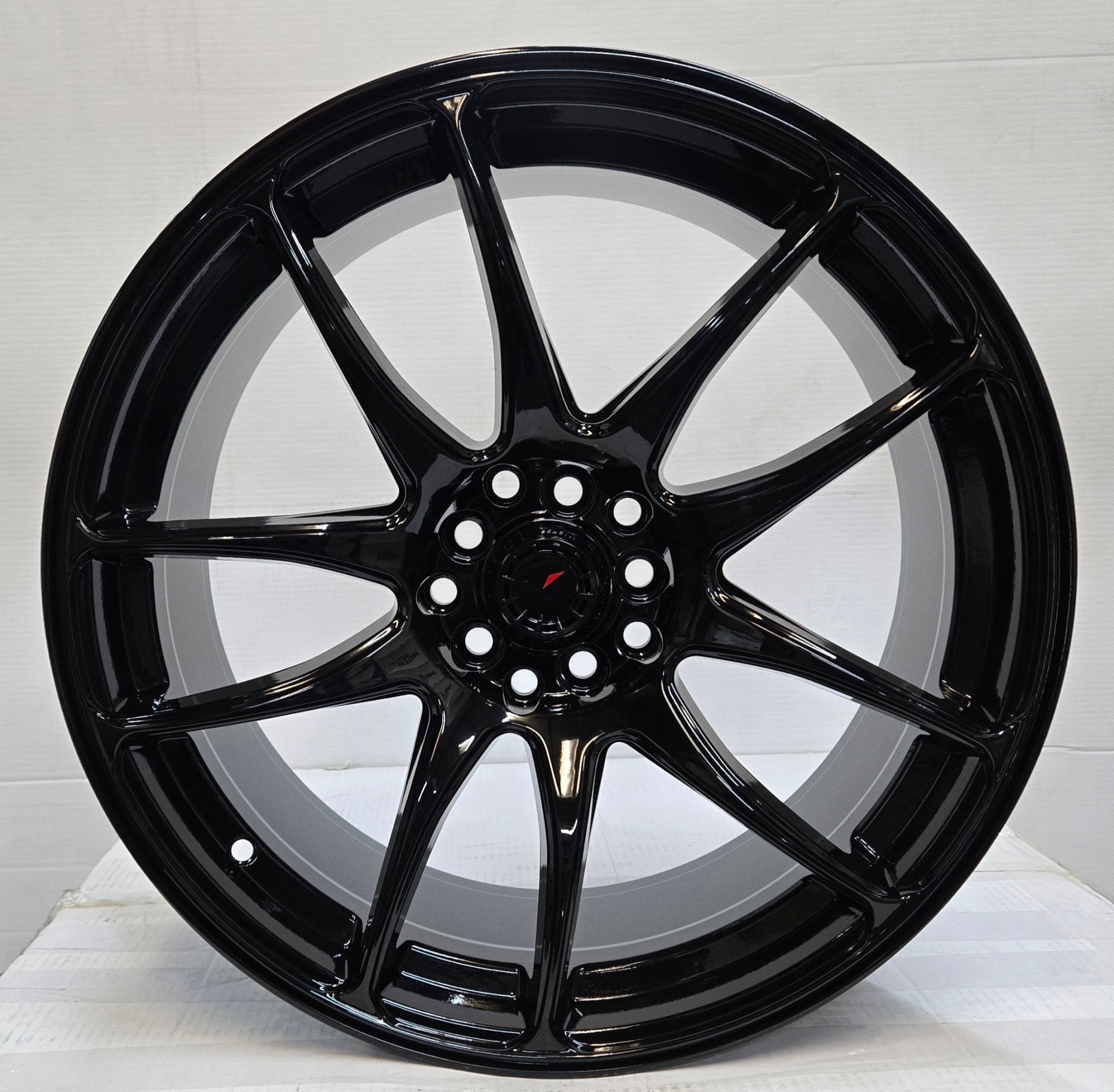AXIA AF - 100 18X8.5 5X100 5X114.3 GLOSS BLACK - Gun Hill Tire House (WTW - WHOLESALE TIRES & WHEELS)