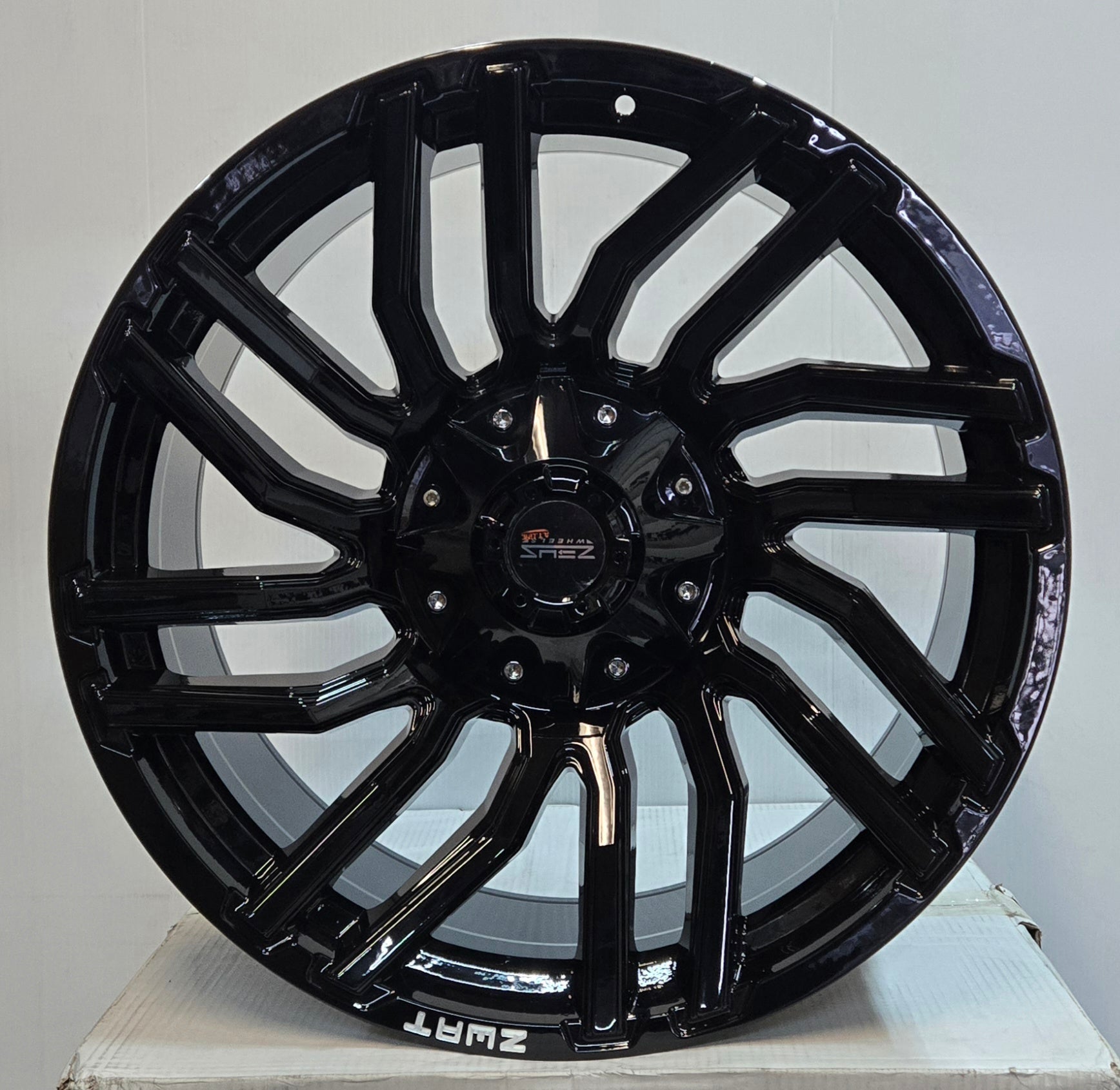 ZWAT SEUS 22X10.5 8X165 PIANO BLACK - Gun Hill Tire House (WTW - WHOLESALE TIRES & WHEELS)