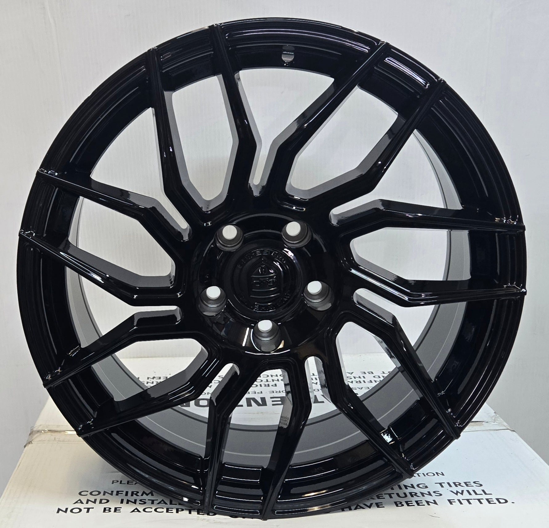 GWG HP2 18X8.0 5X114.3 BLOSS BLACK - Gun Hill Tire House (WTW - WHOLESALE TIRES & WHEELS)