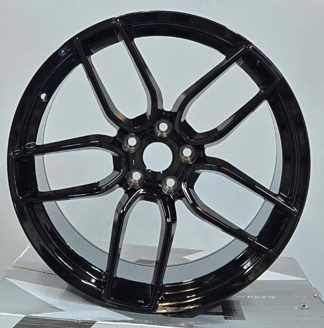 OE - 5581 WIDEBODY STYLE 20x11 5x115 GLOSS BLACK - Gun Hill Tire House (WTW - WHOLESALE TIRES & WHEELS)