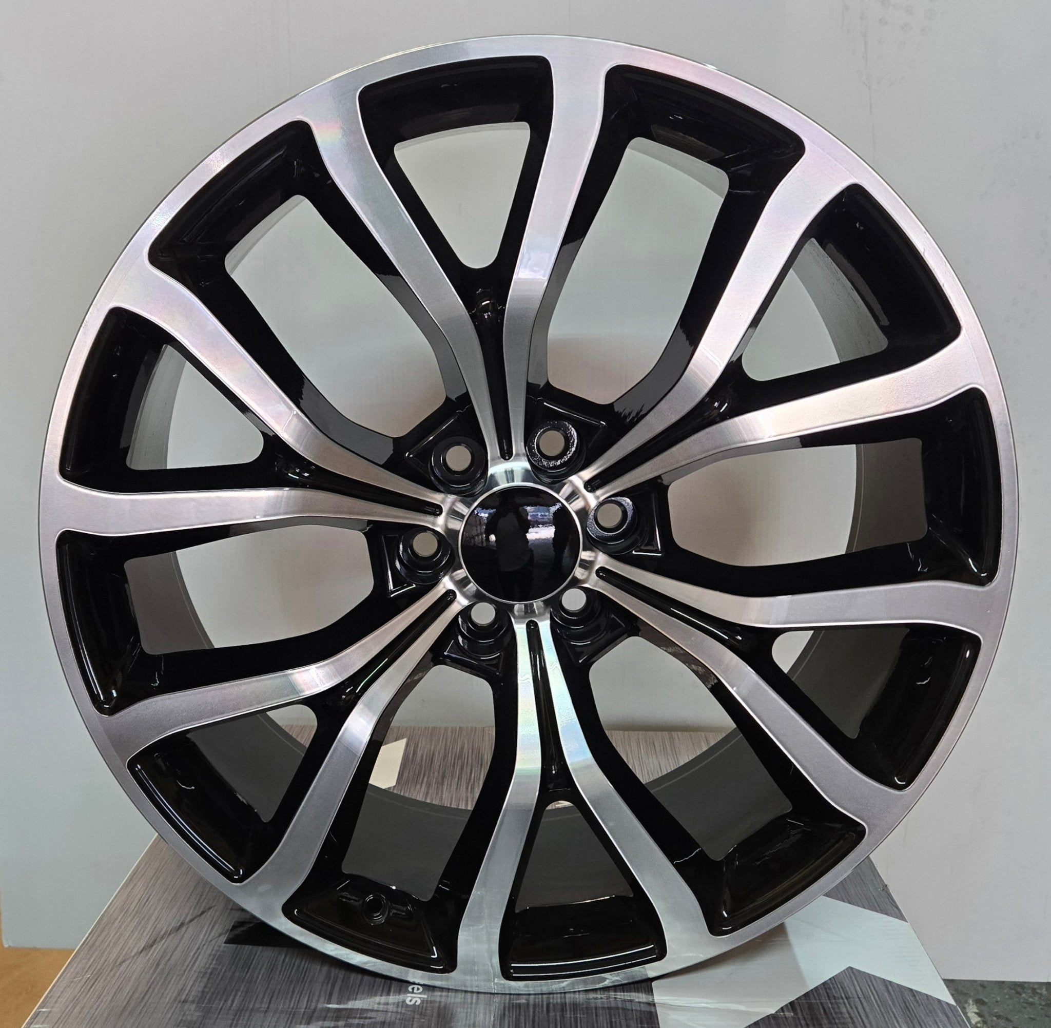 STYLE 216 24X10 6X39.7 MACHINED BLACK - Gun Hill Tire House (WTW - WHOLESALE TIRES & WHEELS)