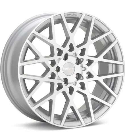 ROTIFORM BLQ SILVER MACHINED W/CLEARCOAT - Gun Hill Tire House (WTW - WHOLESALE TIRES & WHEELS)
