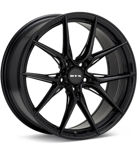 RTX WHEELSÂ SLICK GLOSS BLACK PAINTED - Gun Hill Tire House (WTW - WHOLESALE TIRES & WHEELS)