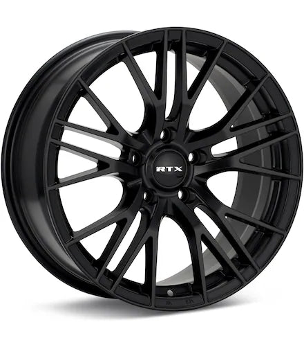 RTX WHEELS VERTEX SATIN BLACK PAINTED - Gun Hill Tire House (WTW - WHOLESALE TIRES & WHEELS)
