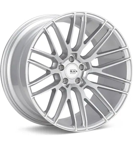 SAVINI BLACK DI FORZAÂ BM13 SILVER MACHINED W/CLEARCOAT - Gun Hill Tire House (WTW - WHOLESALE TIRES & WHEELS)
