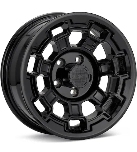 SENDEL TOWABLEÂ T18 GLOSS BLACK PAINTED - Gun Hill Tire House (WTW - WHOLESALE TIRES & WHEELS)