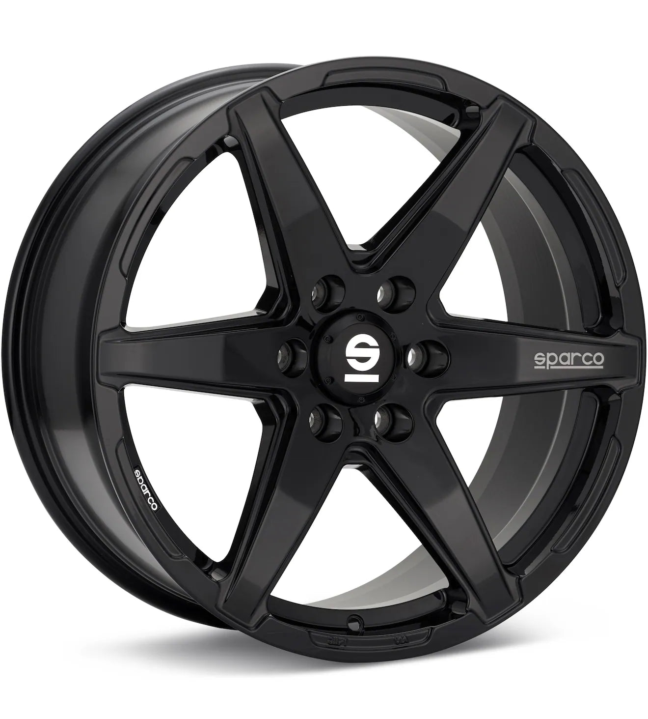 SPARCO ALL - TERRAIN SPORT TRUCK Gloss Black Painted - Gun Hill Tire House (WTW - WHOLESALE TIRES & WHEELS)