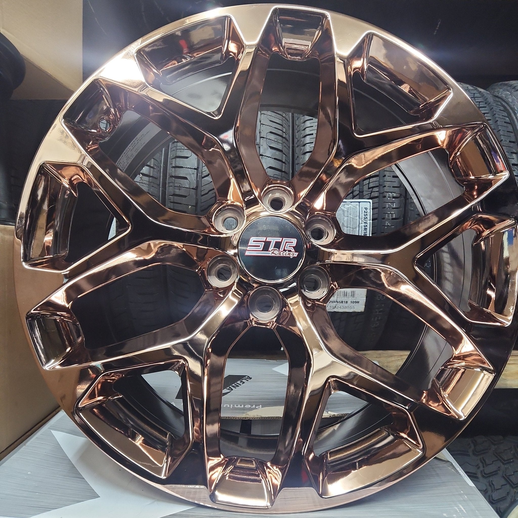 STR 701 22X9.0 6X5.5 CANDY ROSE GOLD - Gun Hill Tire House (WTW - WHOLESALE TIRES & WHEELS)