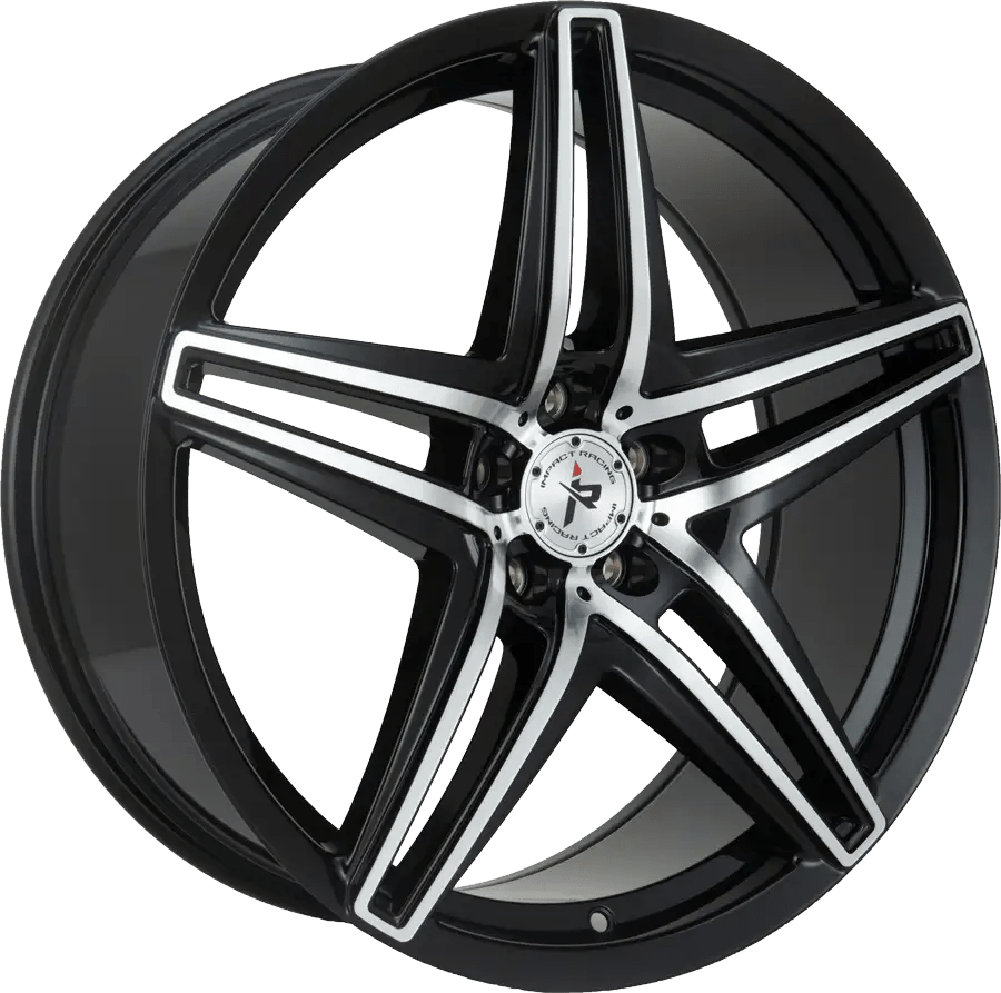 IMPACT RACING 604 20X8.5 5X4.5 GLOSS BMF - Gun Hill Tire House (WTW - WHOLESALE TIRES & WHEELS)