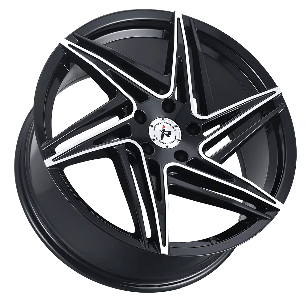 IMPACT RACING 606 20X8.5 5X120 GLOSS BMF - Gun Hill Tire House (WTW - WHOLESALE TIRES & WHEELS)