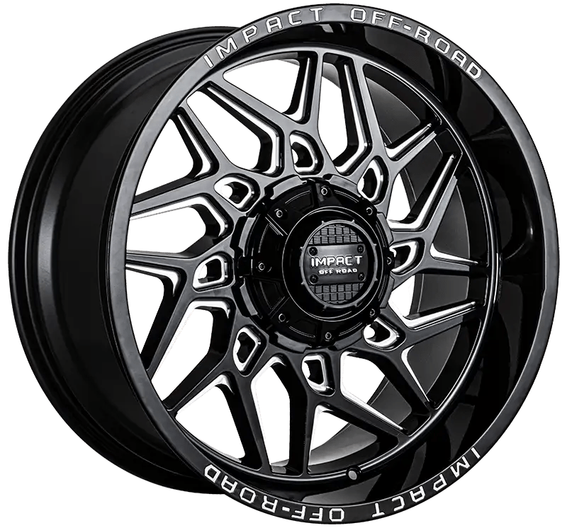 IMPACT OFF ROAD 829 20X10 6x5.5 - 6x135 GLOSS BLACK MW - Gun Hill Tire House (WTW - WHOLESALE TIRES & WHEELS)