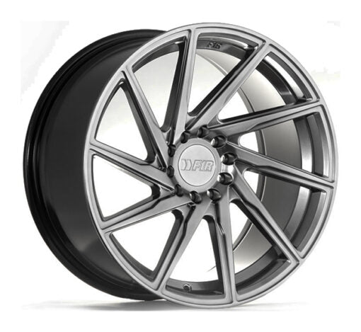 F1R F29 18X8.5 5X120 - 5X114.3 HYPER BLACK - Gun Hill Tire House (WTW - WHOLESALE TIRES & WHEELS)
