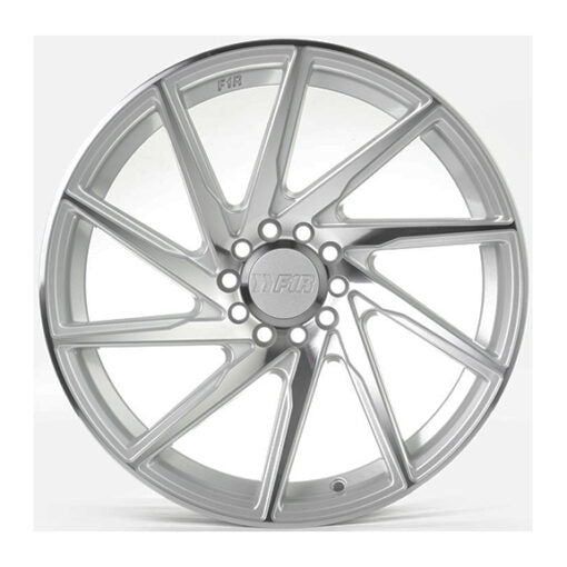 F1R F29 18X8.5 5X100 - 5X114.3 MACHINED SILVER - Gun Hill Tire House (WTW - WHOLESALE TIRES & WHEELS)