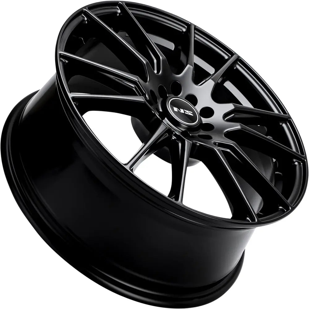 NS1505 17X7.0 4X100 - 4X4.5 MATTE BLACK - Gun Hill Tire House (WTW - WHOLESALE TIRES & WHEELS)