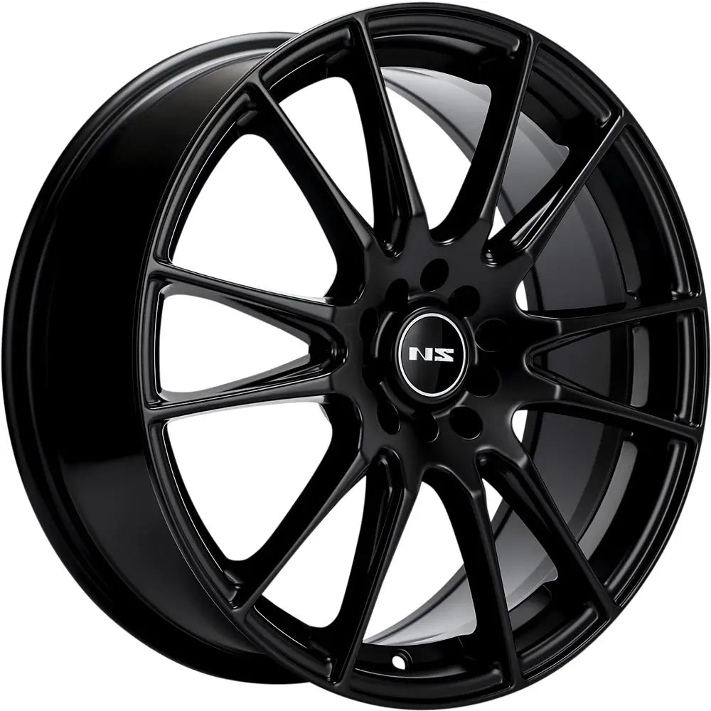 NS1505 17X7.0 4X100 - 4X4.5 MATTE BLACK - Gun Hill Tire House (WTW - WHOLESALE TIRES & WHEELS)