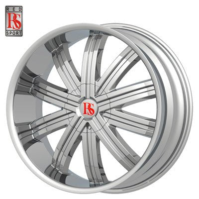 RED SPORT RDW11 20x8.5 5x4.5 - 5x120 CHROME - Gun Hill Tire House (WTW - WHOLESALE TIRES & WHEELS)