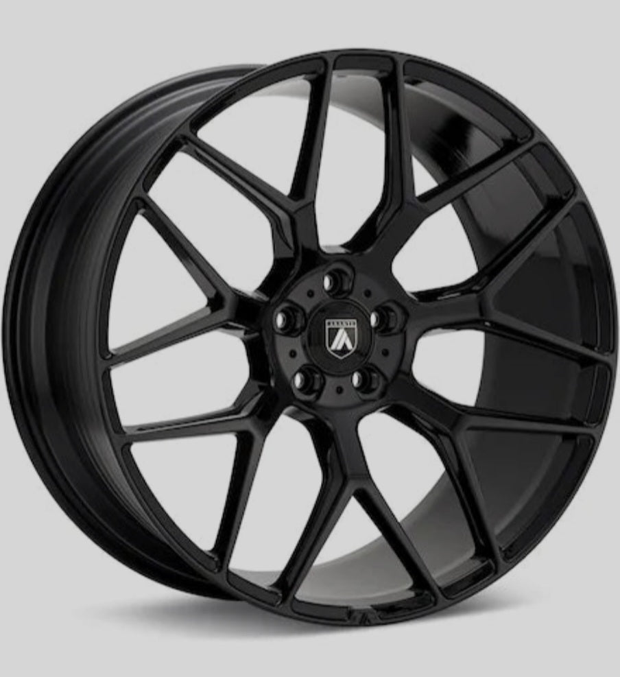ASSANTI BL WHEEL PROS ABL27 G5A428 20X9.0 5X4.5 GLOSS BLACK - Gun Hill Tire House (WTW - WHOLESALE TIRES & WHEELS)
