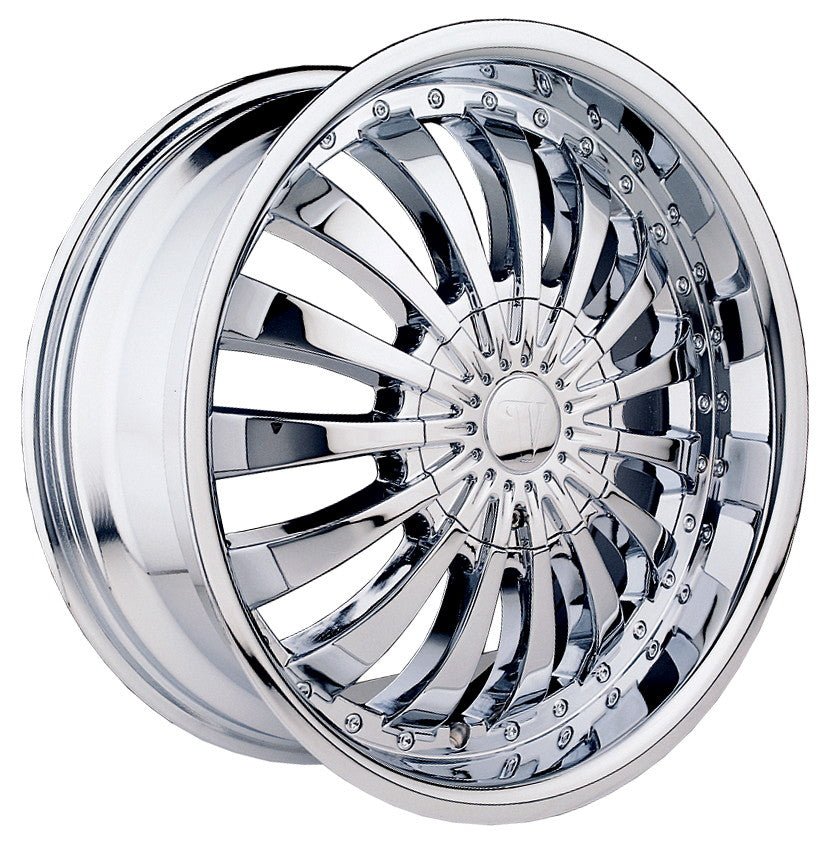 VELOCITY VW380 20x8.5 5x4.5 - 5x120 CHROME - Gun Hill Tire House (WTW - WHOLESALE TIRES & WHEELS)