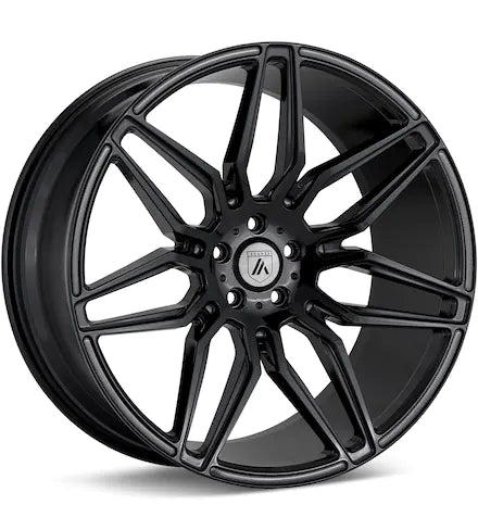 ASANTI BLACK LABEL ABL - 11 GLOSS BLACK PAINTED - Gun Hill Tire House (WTW - WHOLESALE TIRES & WHEELS)