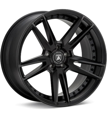 ASANTI BLACK LABEL ABL - 33 BLACK PAINTED - Gun Hill Tire House (WTW - WHOLESALE TIRES & WHEELS)