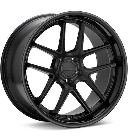 AMERICAN RACING WHEELS AR942 BISHOP BLACK W/GLOSS BLACK LIP - Gun Hill Tire House (WTW - WHOLESALE TIRES & WHEELS)