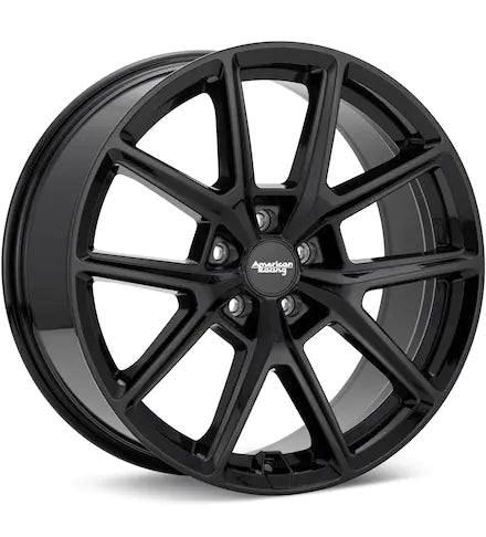 AMERICAN RACING WHEELS AR943 GLOSS BLACK PAINTED - Gun Hill Tire House (WTW - WHOLESALE TIRES & WHEELS)