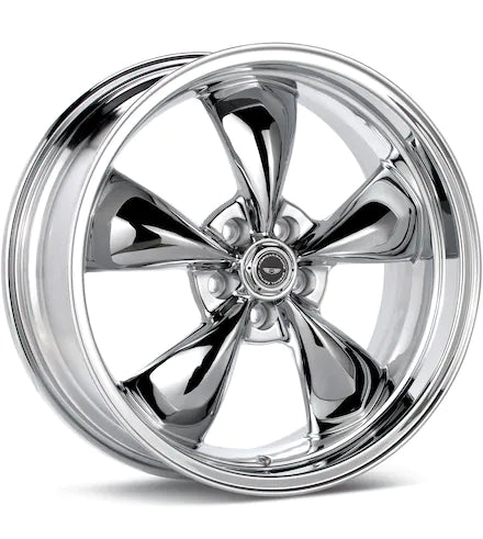 AMERICAN RACING AUTHENTIC HOT ROD AR605 TORQ - THRUST M CHROME PLATED - Gun Hill Tire House (WTW - WHOLESALE TIRES & WHEELS)