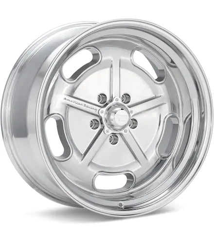 AMERICAN RACING AUTHENTIC HOT ROD VN511 SALT FLAT POLISHED - Gun Hill Tire House (WTW - WHOLESALE TIRES & WHEELS)
