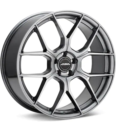 ASA GT15 MACHINED W/BLACK ACCENT - Gun Hill Tire House (WTW - WHOLESALE TIRES & WHEELS)