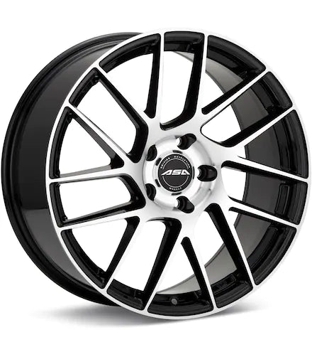 ASA GT17 MACHINED W/BLACK ACCENT - Gun Hill Tire House (WTW - WHOLESALE TIRES & WHEELS)