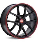 BBS CI - R BLACK W/POLISHED STAINLESS LIP - Gun Hill Tire House (WTW - WHOLESALE TIRES & WHEELS)