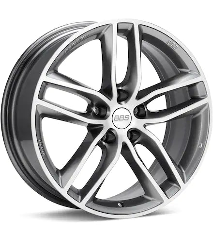 BBS SX MACHINED W/ANTHRACITE ACCENT - Gun Hill Tire House (WTW - WHOLESALE TIRES & WHEELS)