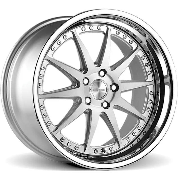 RENNEN CSL1 19x9.5 5x120 SBF CHRLME SS LIP - Gun Hill Tire House (WTW - WHOLESALE TIRES & WHEELS)