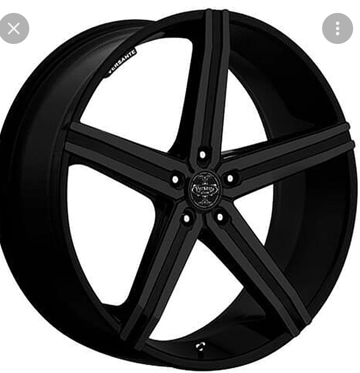 VERSANTE VE228A 22x9 5x120 DFB - Gun Hill Tire House (WTW - WHOLESALE TIRES & WHEELS)