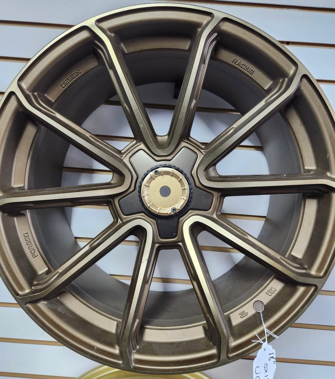 85242R99 18x9 5x114.3 gold - Gun Hill Tire House (WTW - WHOLESALE TIRES & WHEELS)