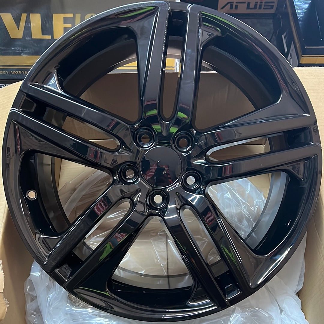 HD - W307 19x8 5x4.5 GLOSS BLACK - Gun Hill Tire House (WTW - WHOLESALE TIRES & WHEELS)