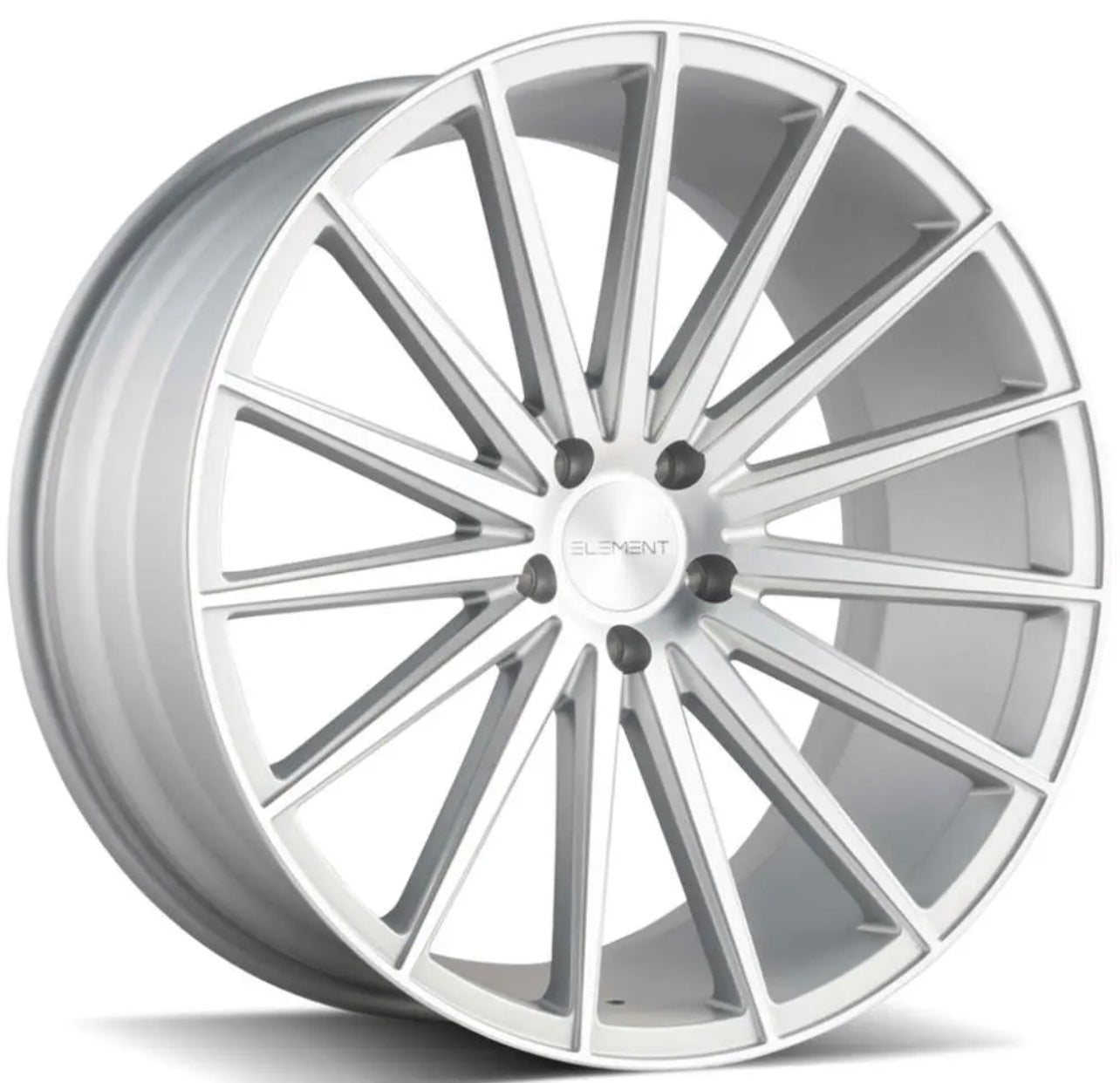 ELEMENT EL48 22X9 5X120 SILVER MACHINED FACE - Gun Hill Tire House (WTW - WHOLESALE TIRES & WHEELS)