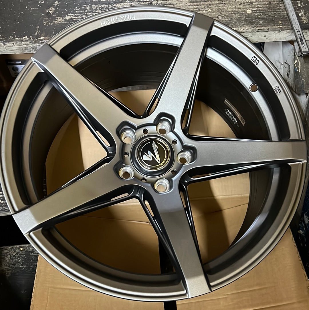 MAKSTTON MST 716 19X9.5 5X4.5 MATT STEEL GRAY - Gun Hill Tire House (WTW - WHOLESALE TIRES & WHEELS)