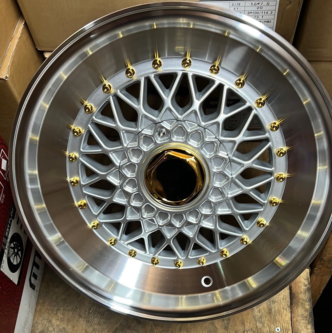 RAPIDASH PW - RD28 4x100 - 4x4.5. 16X7.5 SPLGR ET 20 - Gun Hill Tire House (WTW - WHOLESALE TIRES & WHEELS)