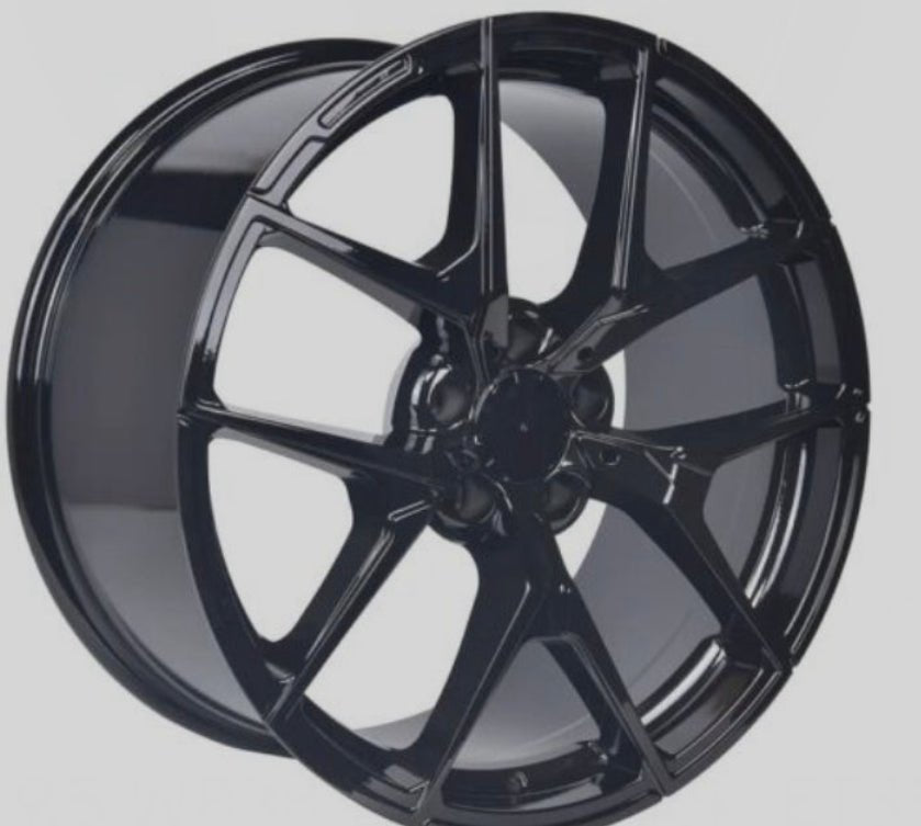 W838 20x8.5 5x112 GLOSS BLACK - Gun Hill Tire House (WTW - WHOLESALE TIRES & WHEELS)
