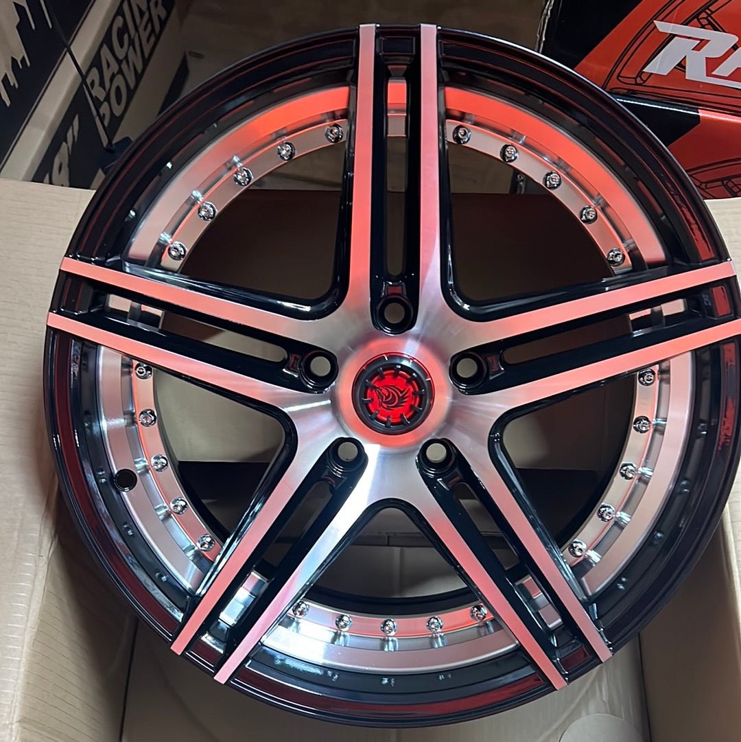 RAPIDASH 175128 17X8 5X4.5 PBM UC+RIVETS - Gun Hill Tire House (WTW - WHOLESALE TIRES & WHEELS)