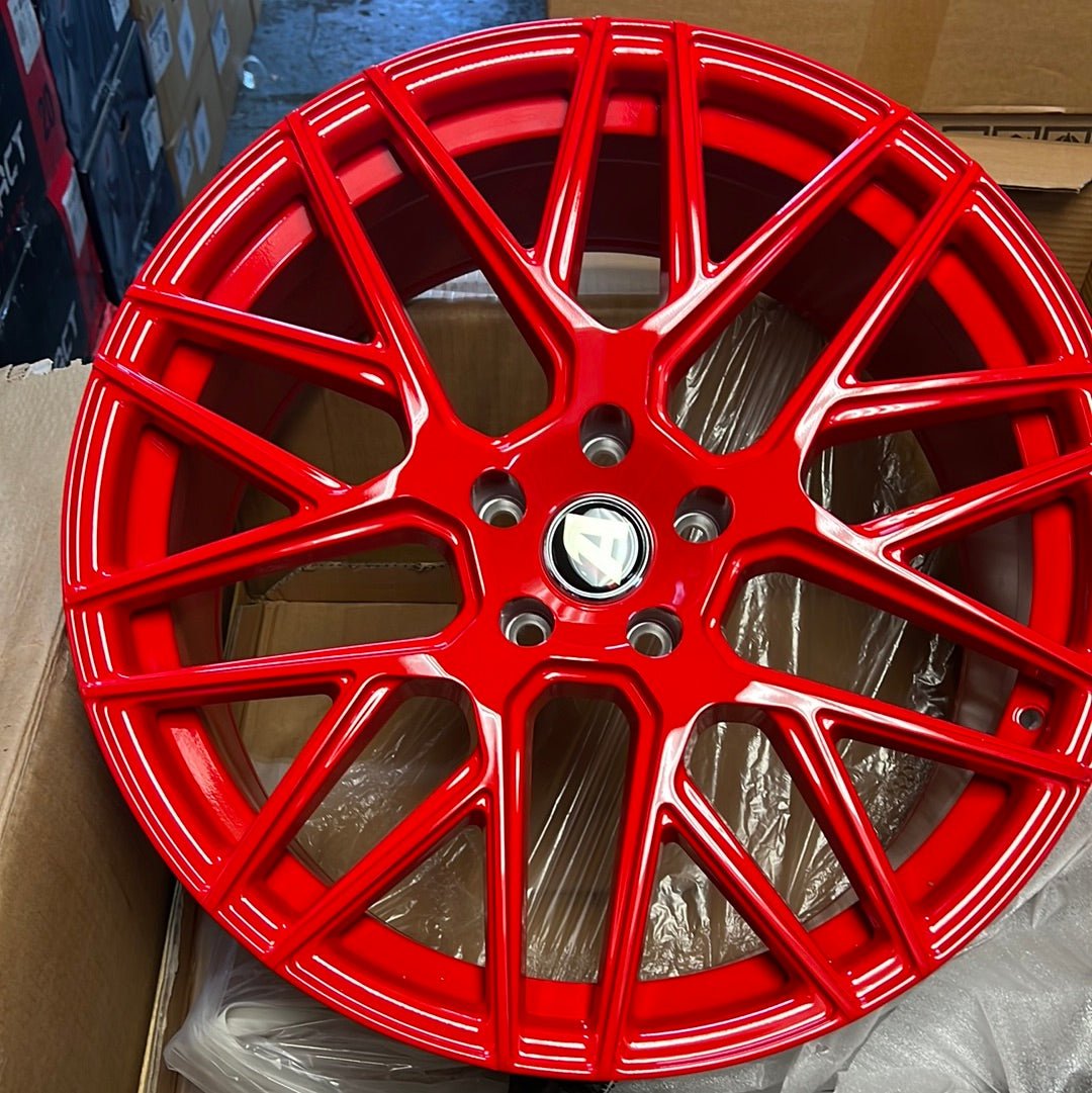 ALFINA AF302 20X9 BLANK RED - Gun Hill Tire House (WTW - WHOLESALE TIRES & WHEELS)