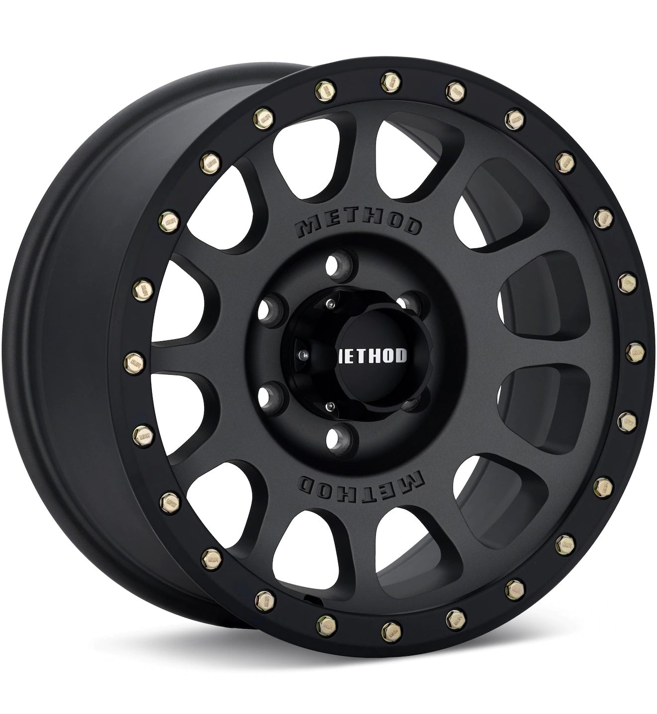 METHOD MR305 NV TITANIUM W/BLACK LIP - Gun Hill Tire House (WTW - WHOLESALE TIRES & WHEELS)